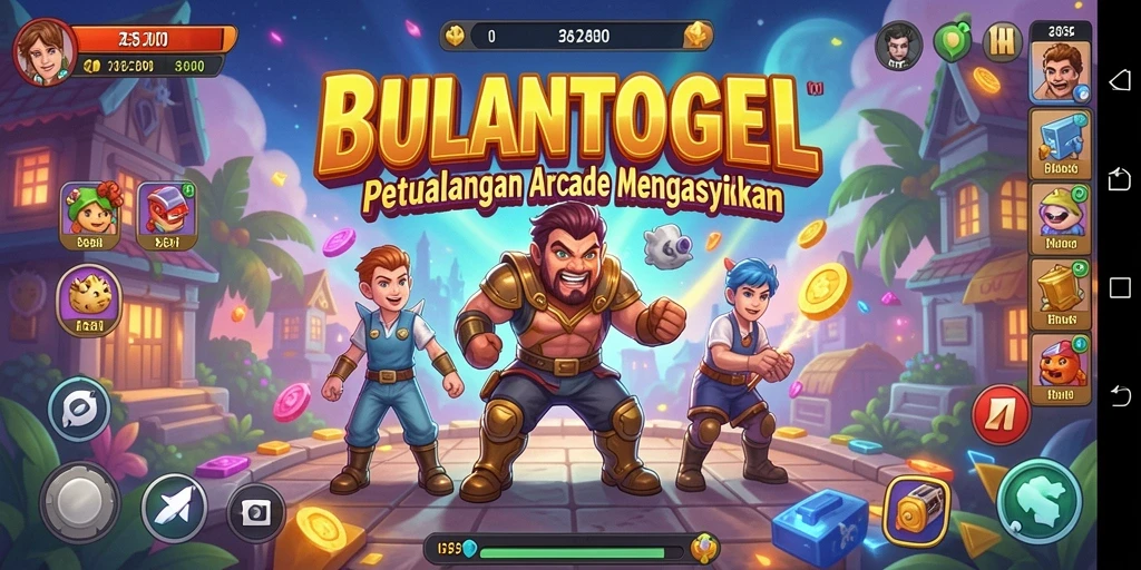 Tampilan gameplay menarik dari BULANTOGEL saat aksi seru berlangsung.