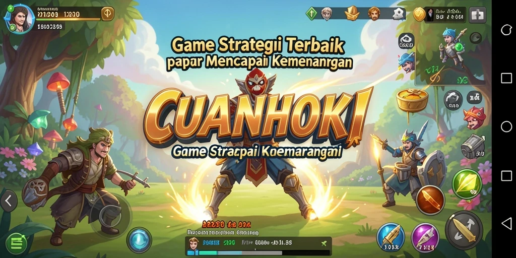 Gameplay seru CUANHOKI dengan strategi menantang dan grafis menarik.