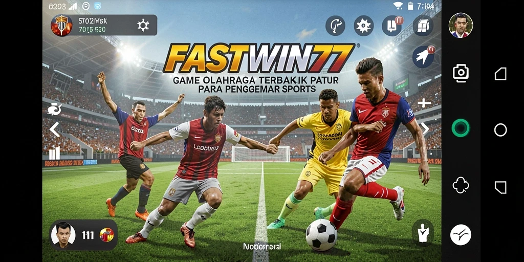 Tampilan gameplay mendebarkan dari FASTWIN77 dalam olahraga.