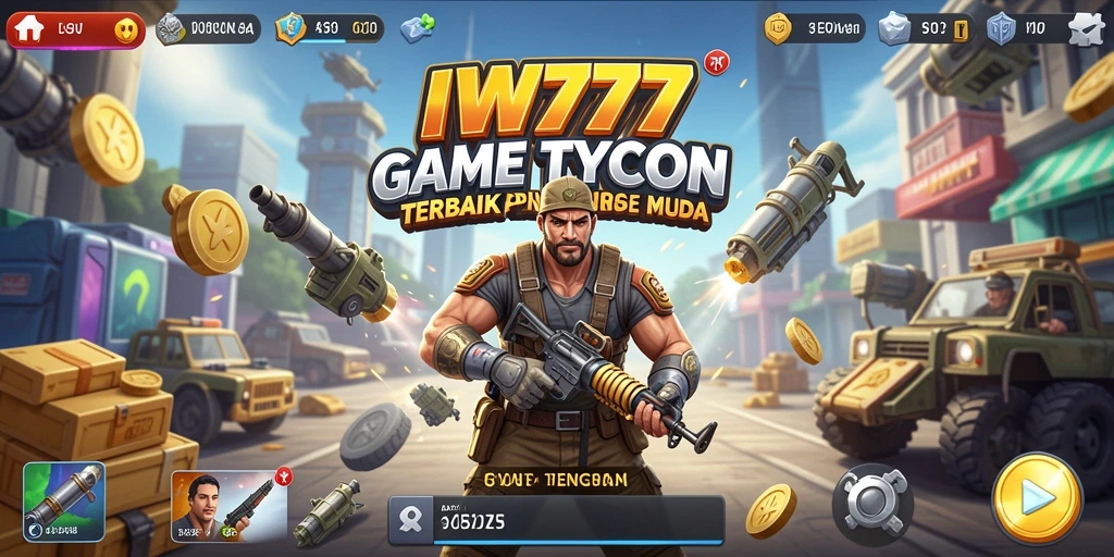 Screenshot gameplay IW777 menunjukkan dinamika permainan Tycoon yang menarik.