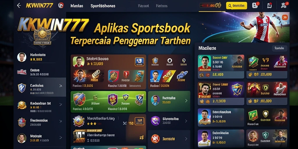 Tampilan antarmuka KKWIN777 dengan pilihan taruhan yang menarik.