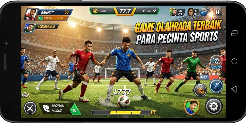 Screenshot <strong>L777</strong> menampilkan momen seru dalam pertandingan olahraga.