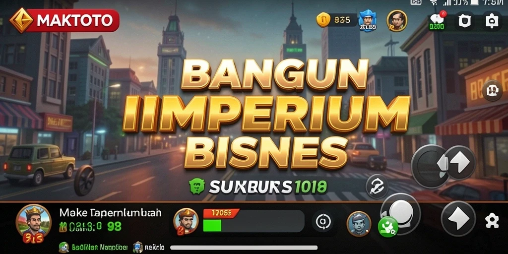 Tampilan gameplay seru dalam MAKTOTO yang menarik.