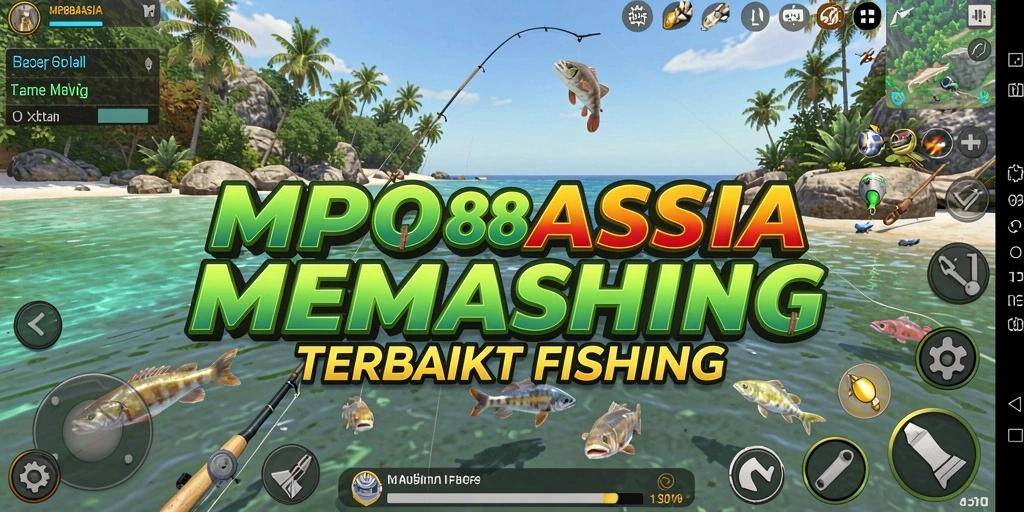 Tampilan gameplay MPO88ASIA yang seru dan penuh aksi memancing.