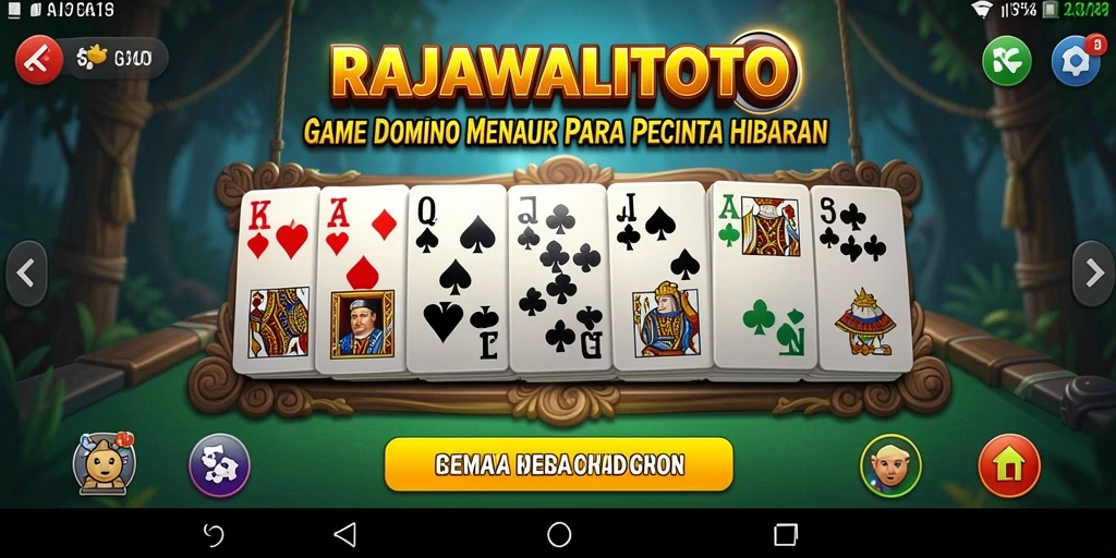 Tampilan gameplay seru dan menantang dari RAJAWALITOTO.