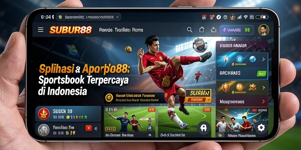 Tampilan antarmuka SUBUR88 yang menarik dan mudah digunakan dalam taruhan.