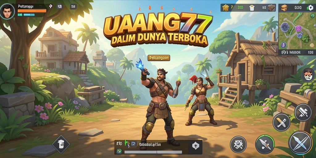 Gameplay seru di dunia terbuka UANG77 dengan pemandangan yang indah.