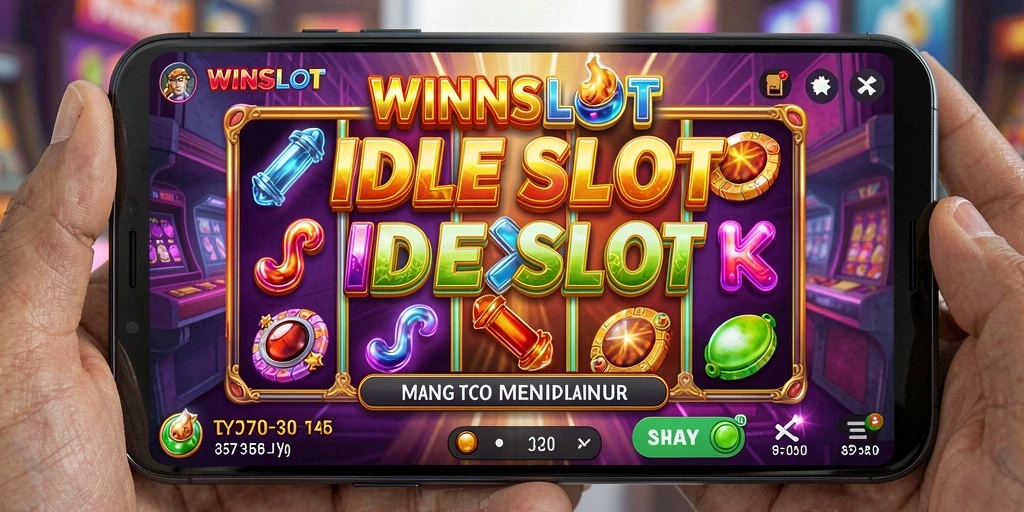 Tampilan menarik dari gameplay WINSLOT saat pemain menikmati slot Idle.