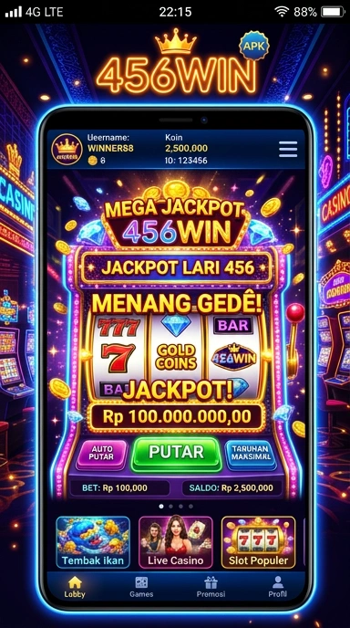 Halaman unduh aplikasi di 456win yang informatif.
